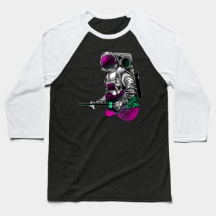 Space Guitarist Baseball T-Shirt